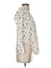 Maeve 100% Rayon Floral Ivory 3/4 Sleeve Blouse Size XXS - photo 4