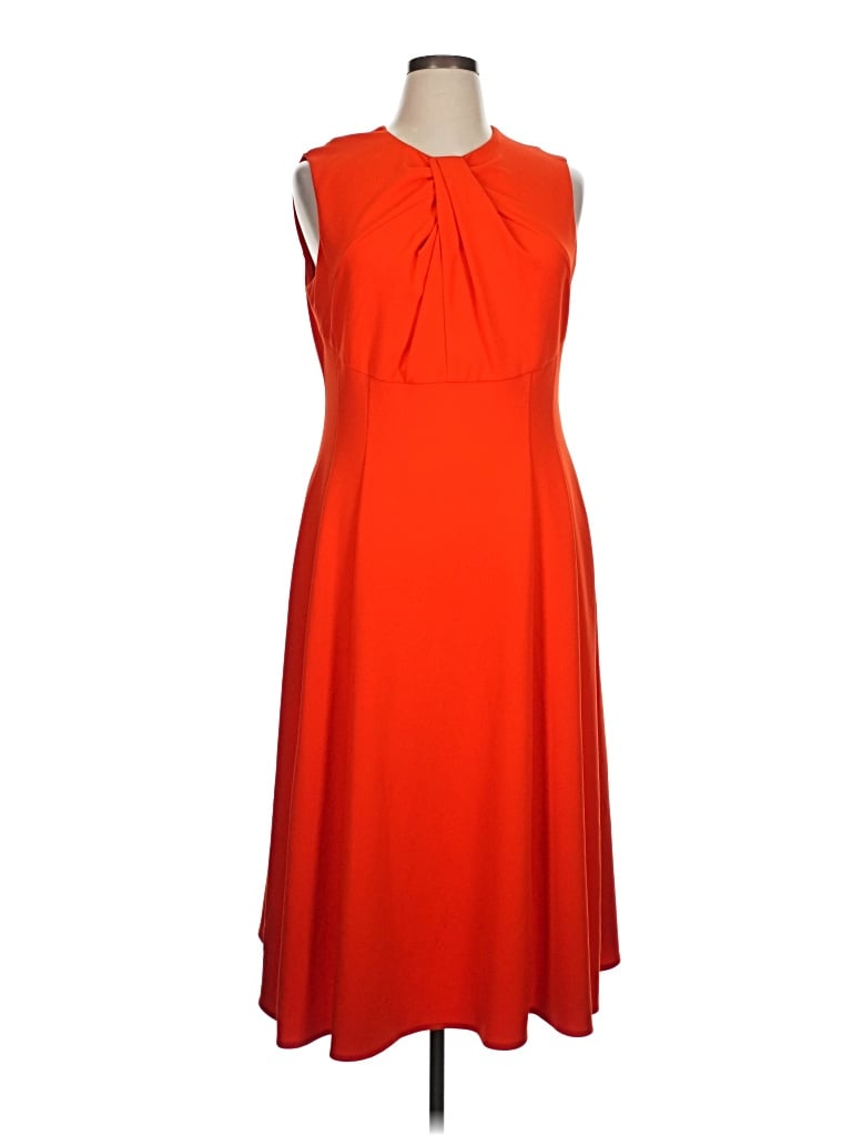 Pre-owned Maggy London Cocktail Dress In Orange