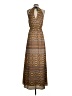 Cremieux Paisley Brown Casual Dress Size XS - photo 2