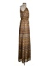 Cremieux Paisley Brown Casual Dress Size XS - photo 4