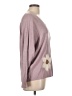 Aaeda Floral Purple Pullover Sweater Size L - photo 4