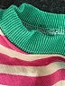Unbranded Stripes Pink Pullover Sweater Size L - photo 7