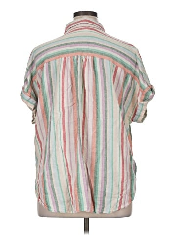 Time and Tru Short Sleeve Blouse (view 2)