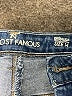 Almost Famous Blue Denim Shorts Size 14 - photo 3