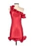 ASOS Design 100% Polyester Red Cocktail Dress Size 0 - photo 1