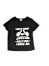 Unbranded 100% Polyester Black Short Sleeve T-Shirt Size 5 - photo 1