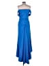 Xscape Blue Cocktail Dress Size 10 - photo 2