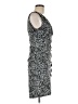 En Focus Studio Animal Print Gray Cocktail Dress Size 8 - photo 4