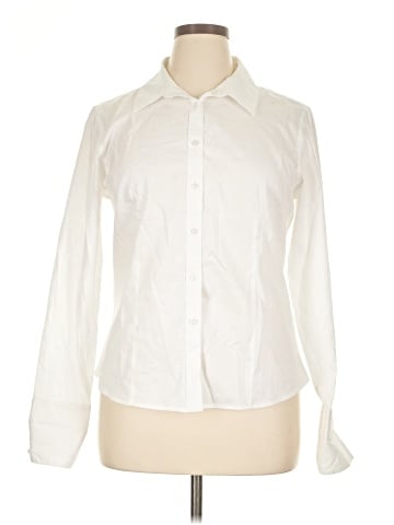 Calvin Klein Long Sleeve Button-Down Shirt (view 1)