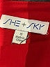 She + Sky Hearts Red Casual Dress Size S - photo 7