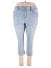 Torrid Hearts Blue Jeans Size 22 - photo 1