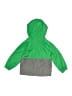 Cherokee 100% Polyester Color Block Green Windbreaker Size 2T - photo 2