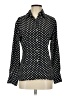 Guess 100% Polyester Polka Dots Black Long Sleeve Blouse Size S - photo 1