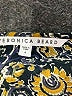 Veronica Beard 100% Silk Floral Yellow Long Sleeve Silk Top Size 4 - photo 7