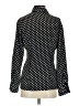 Guess 100% Polyester Polka Dots Black Long Sleeve Blouse Size S - photo 2
