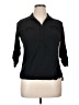 Style&Co Black 3/4 Sleeve Blouse Size XL (petite) - photo 1