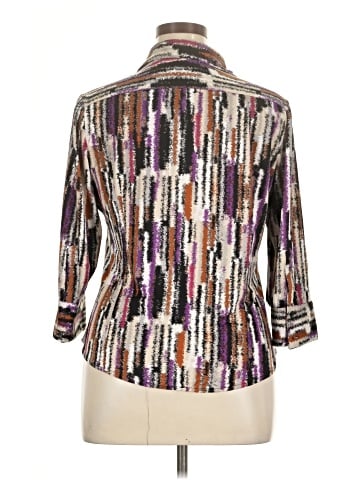 Essentials 3/4 Sleeve Blouse (view 2)