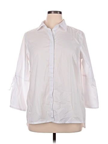 Zac & Rachel 3/4 Sleeve Button-Down Shirt (view 1)