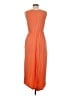 Assorted Brands Solid Orange Casual Dress Size M (estimated) - photo 2