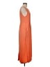 Assorted Brands Solid Orange Casual Dress Size M (estimated) - photo 4