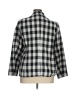 Halogen Checkered-gingham White Blazer Size 14 - photo 2