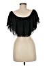 Love J 100% Polyester Black Sleeveless Blouse Size M - photo 2