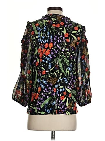 Maeve by Anthropologie 3/4 Sleeve Blouse (view 2)