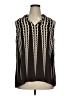 CAbi 100% Polyester Black Sleeveless Blouse Size XL - photo 1