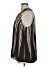 CAbi 100% Polyester Black Sleeveless Blouse Size XL - photo 5
