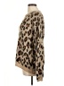 Amuse Society Animal Print Tan Pullover Sweater Size M - photo 5