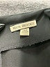 Maya Brooke 100% Polyester Solid Black Cocktail Dress Size 24 - photo 8