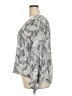 Worthington 100% Polyester Gray Long Sleeve Blouse Size XXL - photo 5