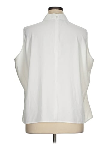 MING WANG Sleeveless Blouse (view 2)
