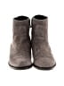 AQUATALIA 100% Leather Solid Brown Gray Ankle Boots Size 9 - photo 2