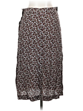 Madewell Side-Button Skirt in Petite Blooms (view 2)