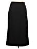 George Solid Black Formal Skirt Size 10 - photo 1