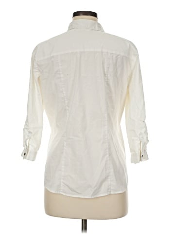 7th Avenue Design Studio New York & Company 3/4 Sleeve Button-Down Shirt (view 2)