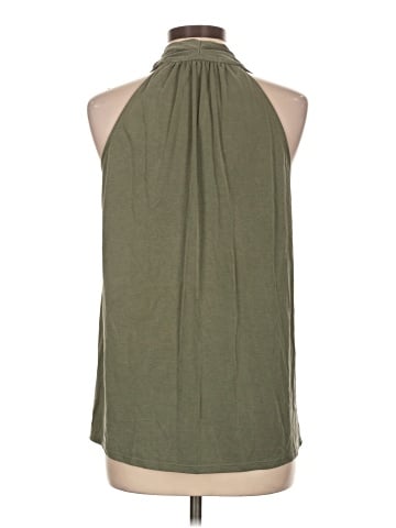 Green Envelope Sleeveless Blouse (view 2)