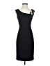 Cache Animal Print Black Cocktail Dress Size 2 - photo 1