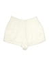 Ann Taylor LOFT Outlet Solid Ivory Shorts Size M - photo 1
