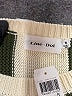 Line & Dot 100% Cotton Stripes Green Pullover Sweater Size S - photo 7