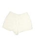 Ann Taylor LOFT Outlet Solid Ivory Shorts Size M - photo 2