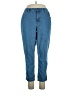 Woman Within 100% Cotton Blue Jeans Size 16W - photo 1