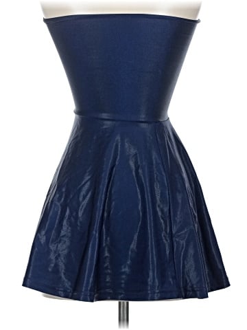American Apparel Faux Leather Skirt (view 2)