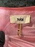 TOBI Solid Pink Casual Dress Size S - photo 7