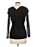 Ann Taylor LOFT Black Long Sleeve Top Size L - photo 2
