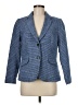 Talbots Houndstooth Blue Blazer Size 8 Petite - photo 1