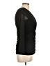 Ann Taylor LOFT Black Long Sleeve Top Size L - photo 4