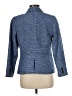 Talbots Houndstooth Blue Blazer Size 8 Petite - photo 2