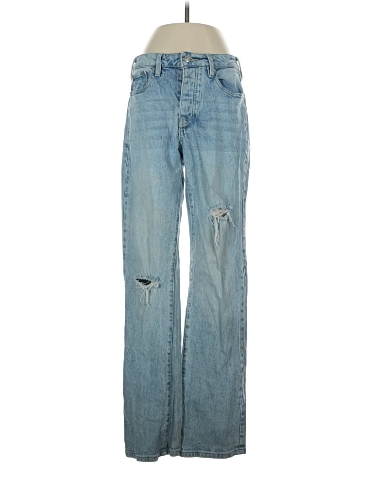 Pre-owned Cleo + Wolf Jeans In Blue